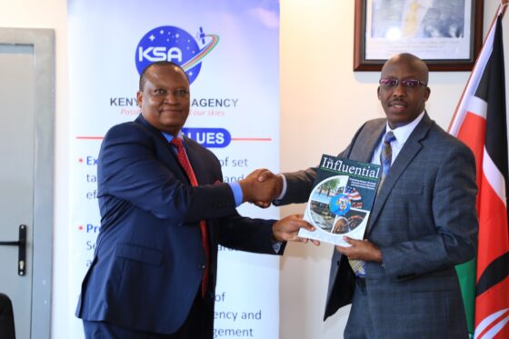 The Global Centre for Policy and Strategy and Kenya Space Agency delib …