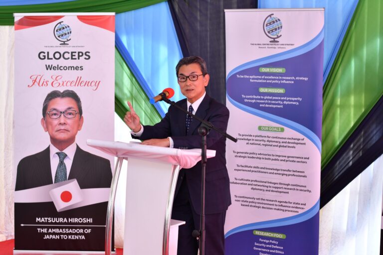 GLOCEPS Hosts H.E Matsuura Hiroshi, The Ambassador of Japan To Kenya
