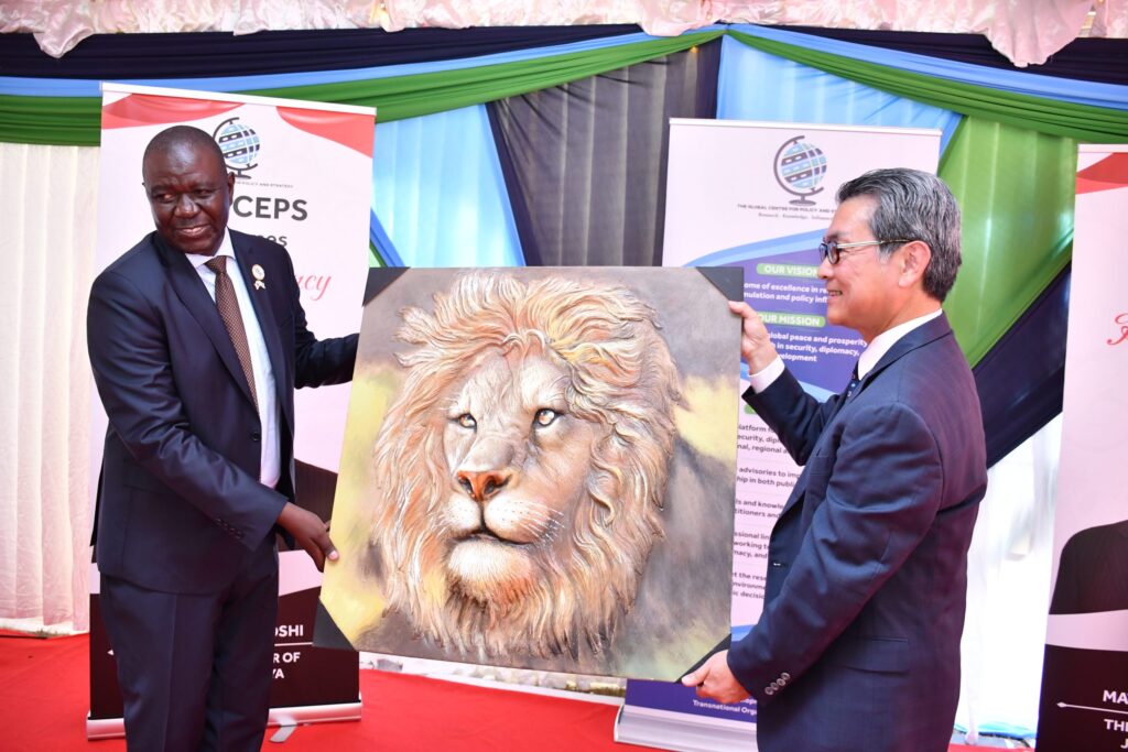GLOCEPS welcomes His Excellency Matsuura Hiroshi the Ambassador of Japan to Kenya at its premises