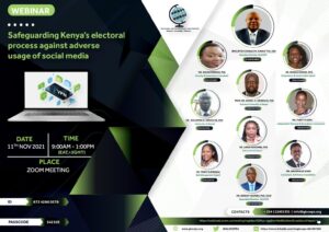 Safeguarding Kenya’s Electoral Process Aganist Adverse Usage of Social Media