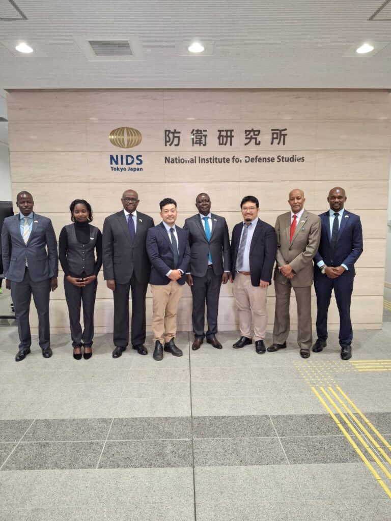 GLOCEPS Team held discussions with Masaaki Yasukazu & Akira Jingushi, Senior Research Fellows at the National Institute for Defense Studies, Ministry of Defense, Tokyo, Japan on leveraging FOIPS for peace and prosperity in Eastern Africa.