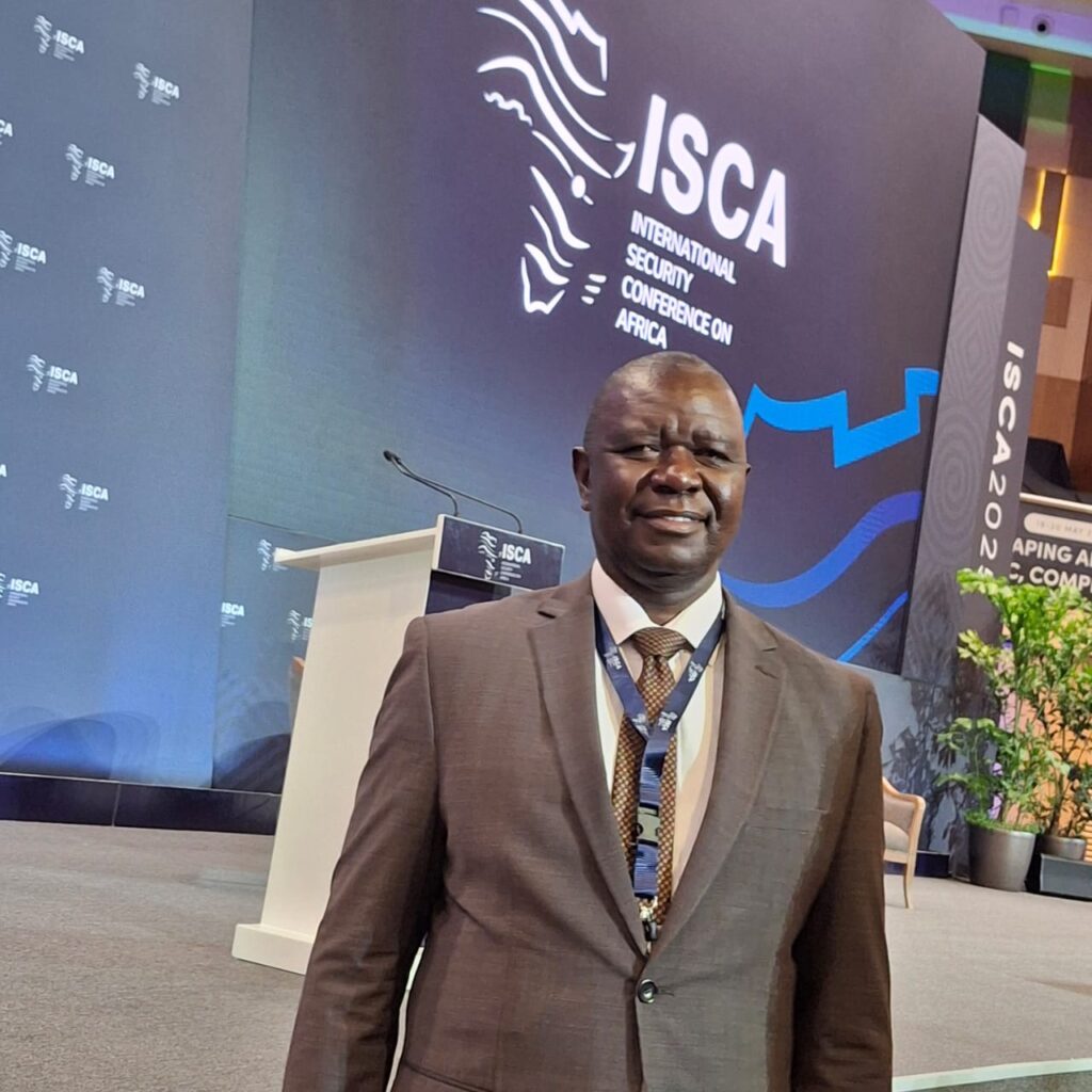 GLOCEPS Executive Director – Dr. Kenedy Asembo attends the International Security Conference on Africa held from 19th – 21st May 2025 in Kigali, Rwanda