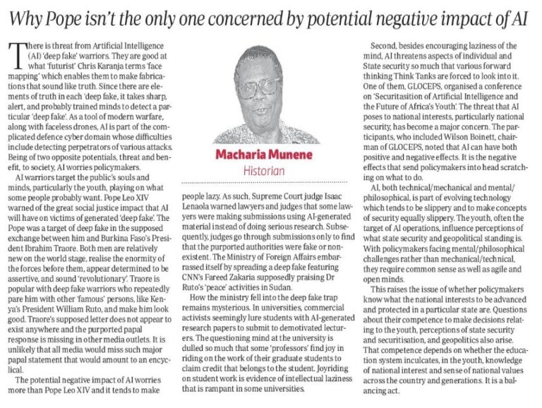 Why the Pope Isn’t the Only One Concerned About the Potential Negative Impact of AI