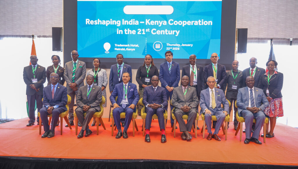 Reshaping India – Kenya Co-operation in the 21st Century Thursday, January 22nd 2026Trademark Hotel, Nairobi, Kenya
