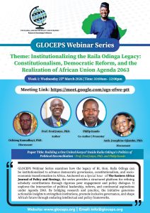 GLOCEPS Webinar Series
