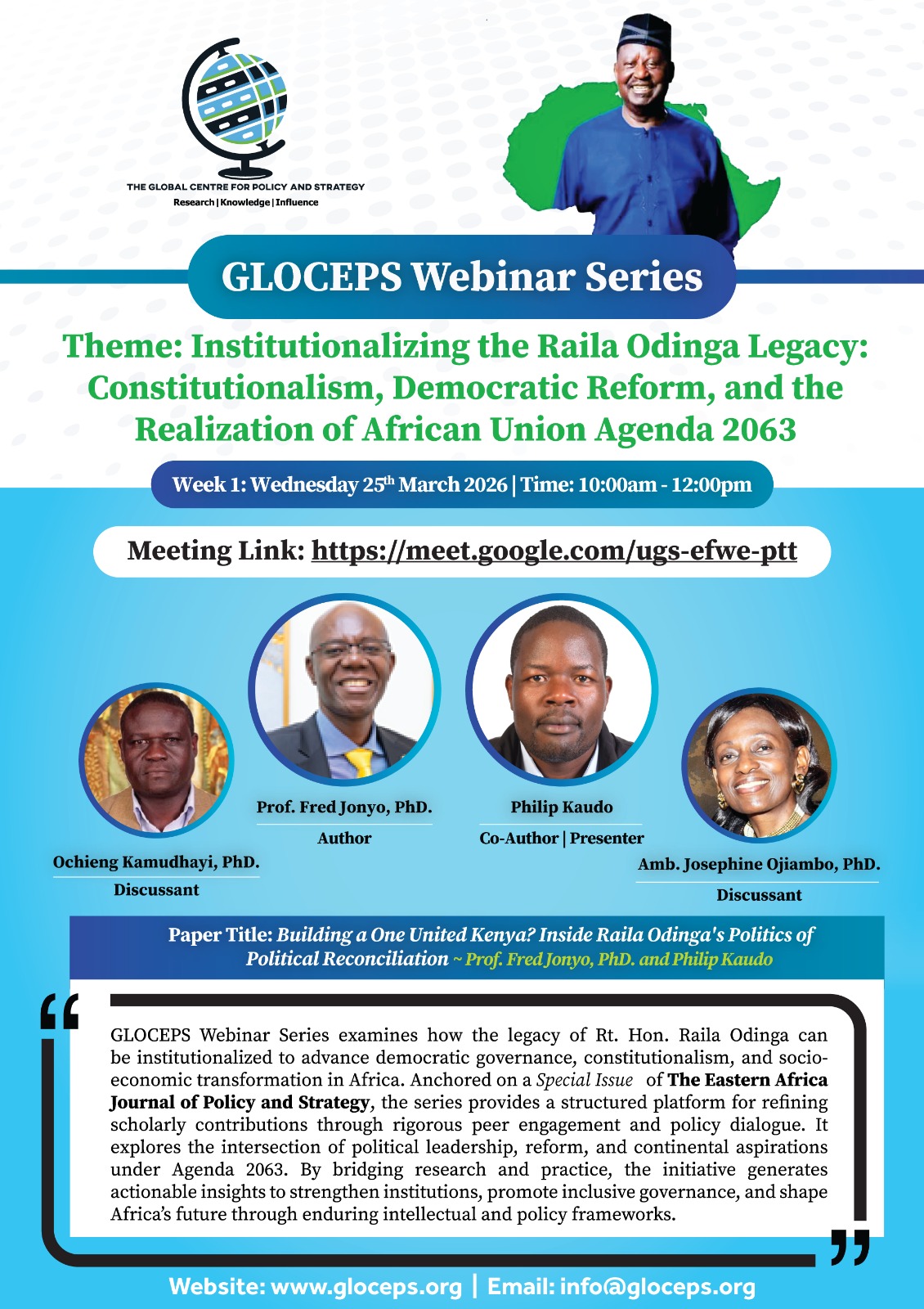 GLOCEPS Webinar Series