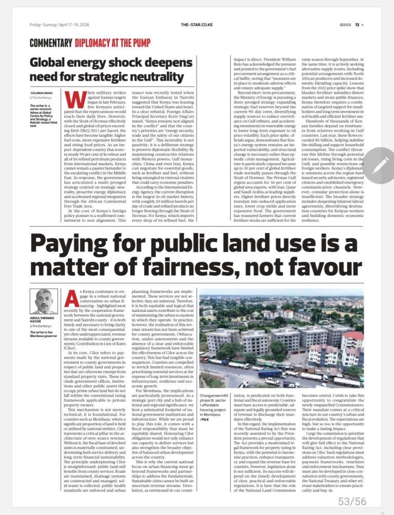 Global Energy Shock Deepens Need for Strategic Neutrality