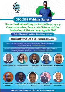 GLOCEPS Webinar Series Week 5