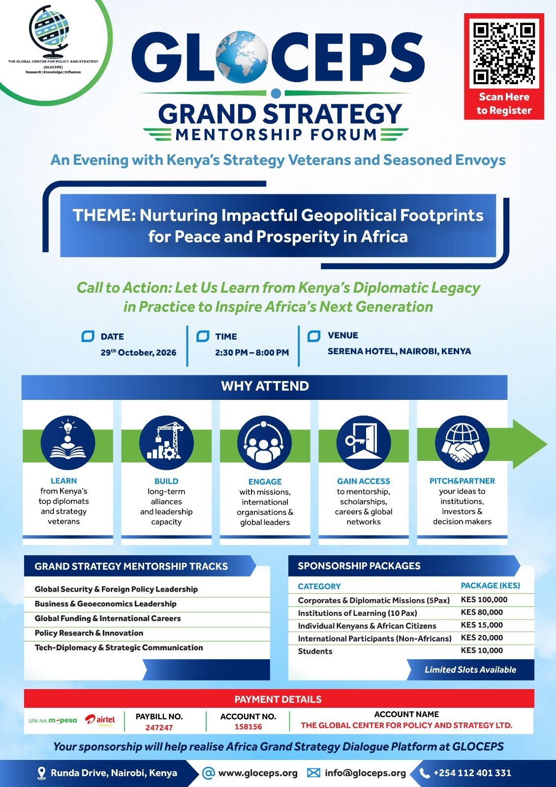 GLOCEPS GRAND STRATEGY MENTORSHIP FORUM